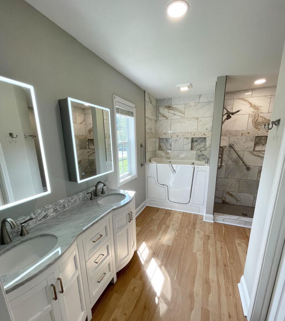 walk-in tub installation in Winston-Salem