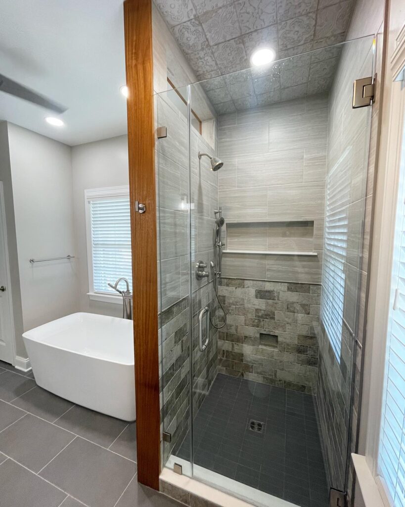 shower remodel in Stokesdale