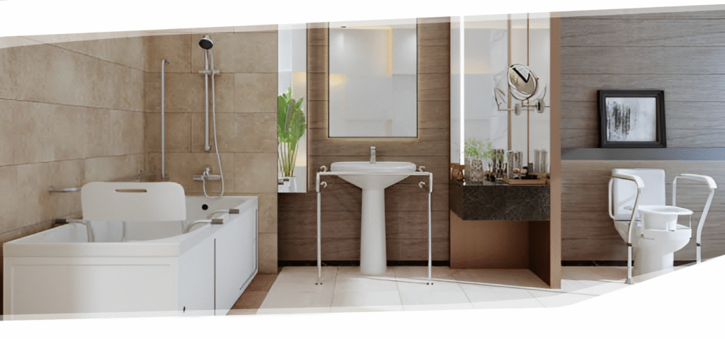 Senior bathroom remodel