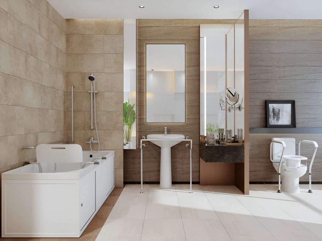 Walk-in-tub installation in Greensboro
