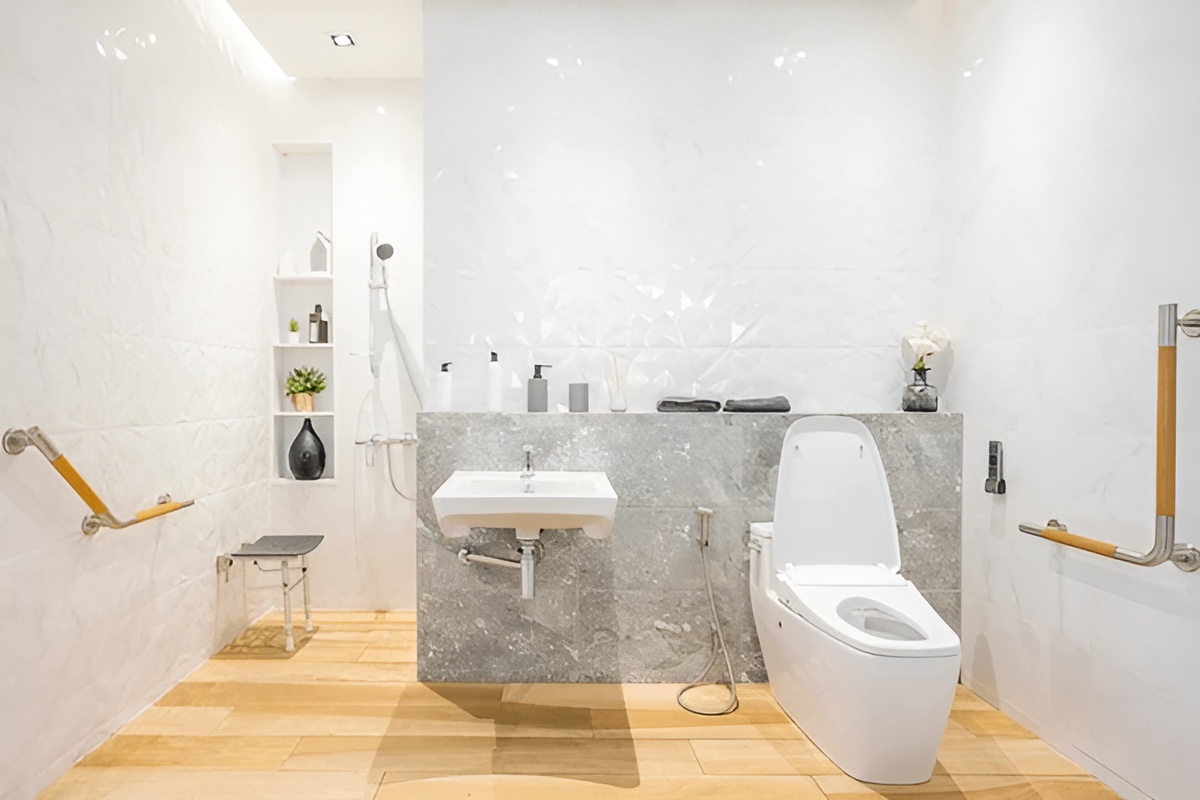 Handicap Bathroom Remodel in Kernersville