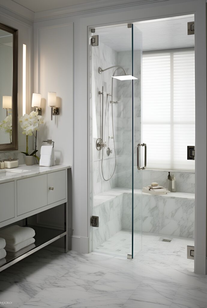 bathroom remodel. Window replacement in Greensboro